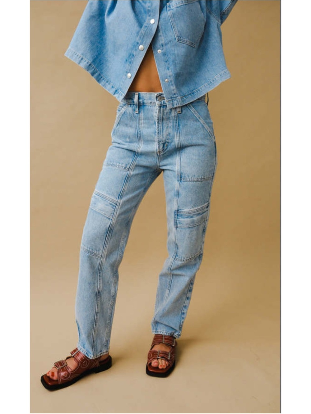 Agolde Cooper Cargo Jeans in Rank Size 26